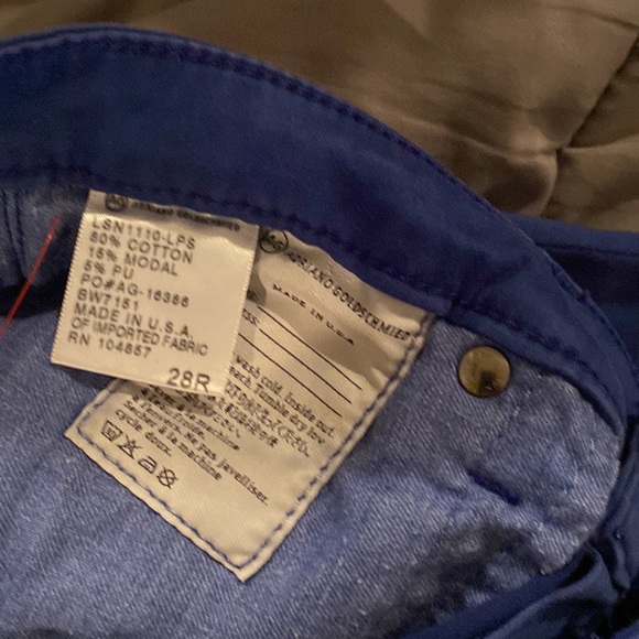 AG Adriano Goldschmied the Stilt 28R royal blue - Picture 5 of 6